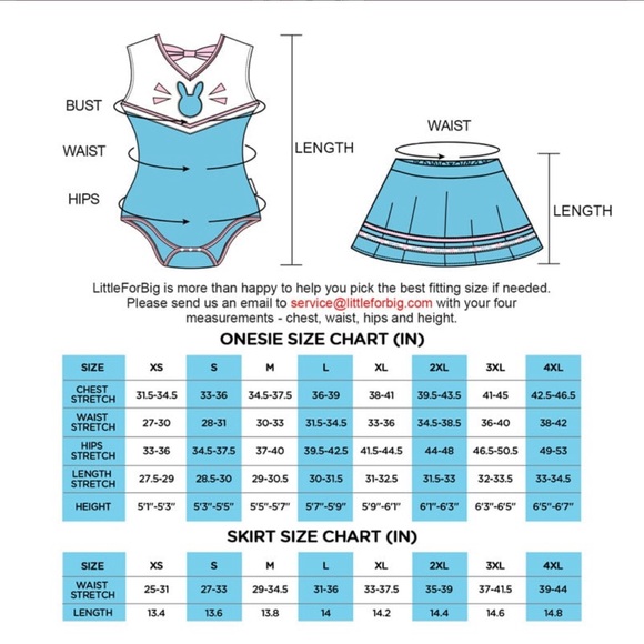 LittleForBig 🎀🎮 Overwatch D.Va bodysuit & skirt set - Picture 2 of 4